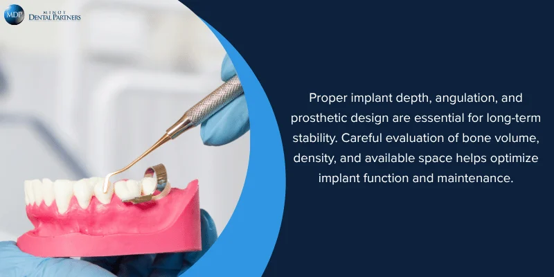 Designing for Implant Depth and Bone Volume