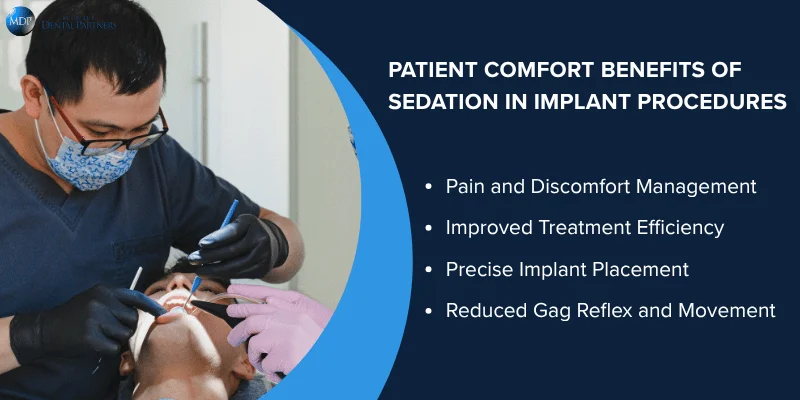 Key Benefits of Sedation in Full-Arch Dental Implant Procedures