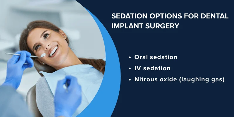 Types of Sedation Used in Dental Implant Surgery